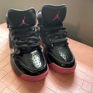 Nike Air Jordan’s Mars 270 red and black youth sneakers